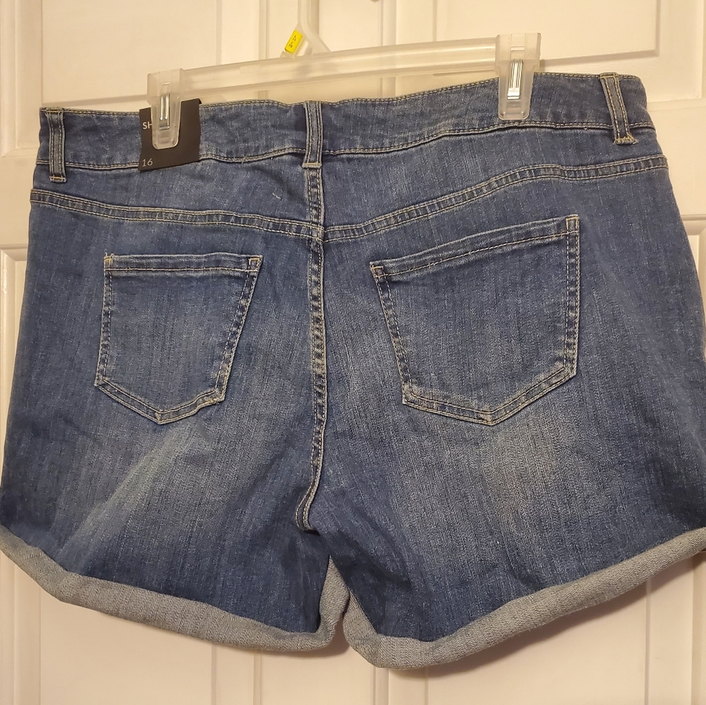 NWT jean shorts